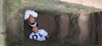 visiting Cu Chi Tunnels, custom family tour to Vietnam