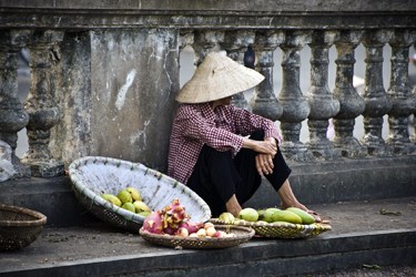 Fruit Vendor, Vietnam Travel package