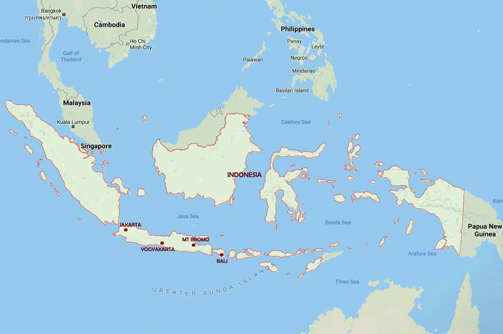 Indonesia Map, Bali Tours & Vacation Packages