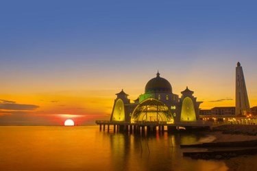 Selat Mosque, Malacca Malaysia tours