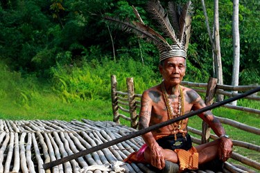 Iban indigenous tribe, Private Malaysia tours and Borneo vacation packages
