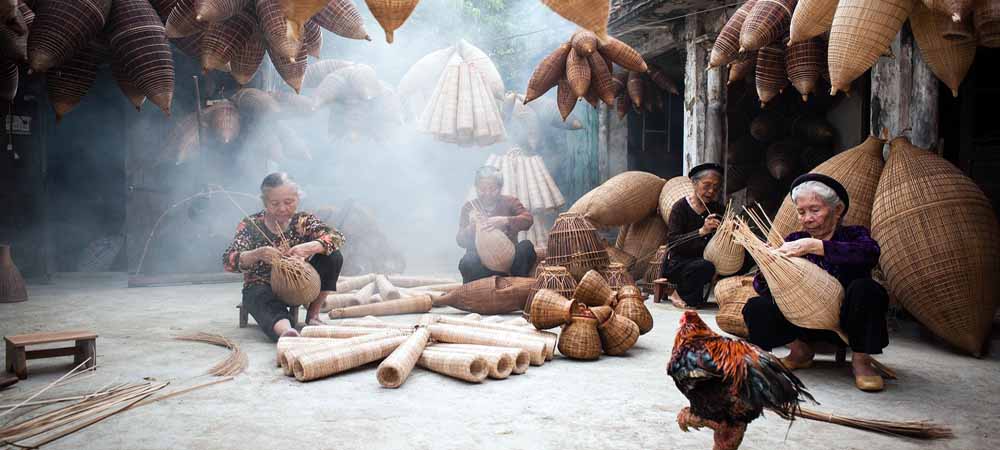 Women Weaving, Vietnam