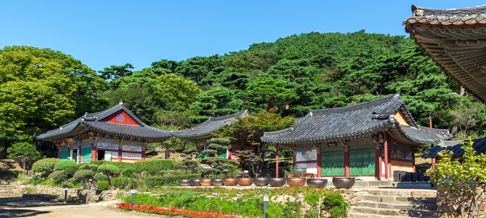Chinese style Temple, Korea Travel