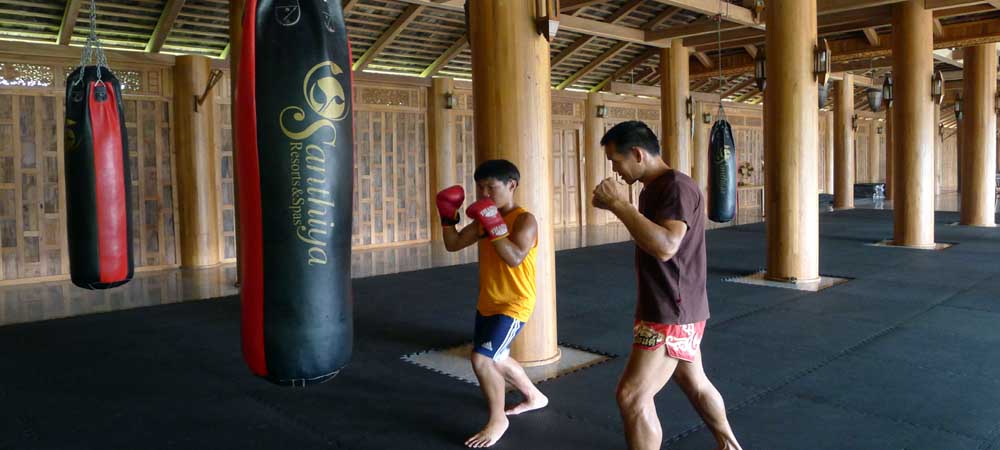 Thai Kick Boxing Lesson, Thailand beach vacations