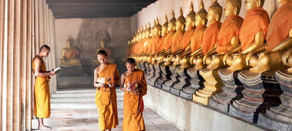 Novice Monks, Luang Prabang tours
