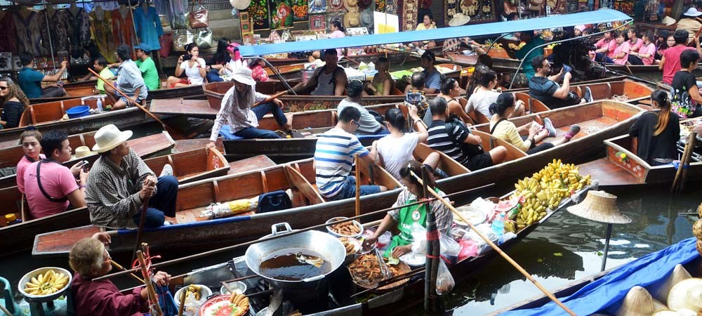 Floating Market, Bangkok vacations