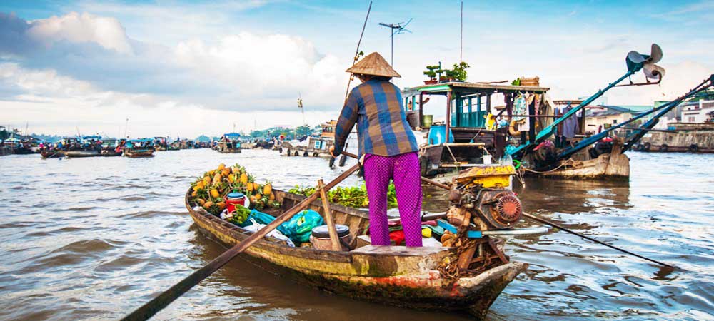 Cai Rang Floating Market, Vietnam tours