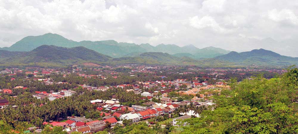 Mt Phousi Luang Prabang travel