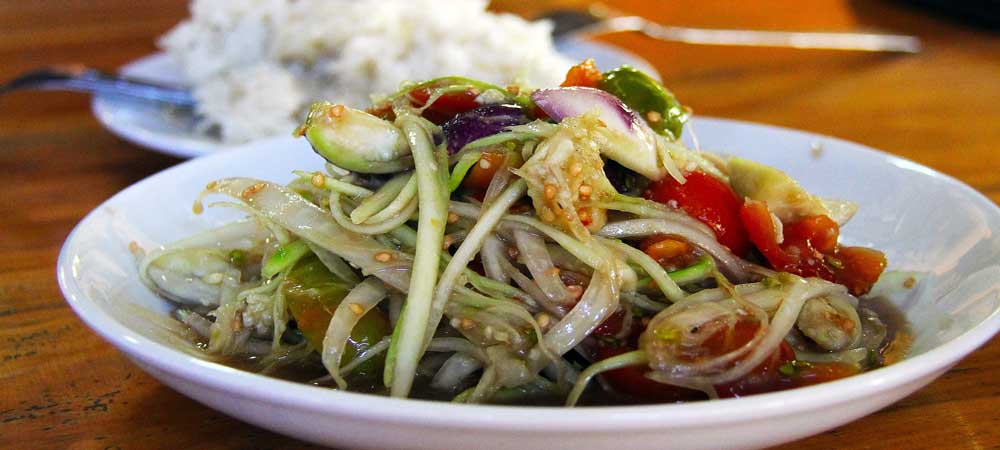 Papaya salad - Asia Culinary Tours