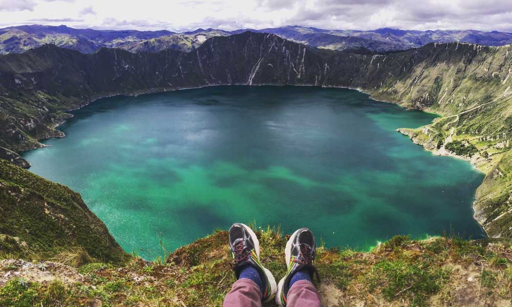 Lake Quilatoa, luxury Ecuador tours
