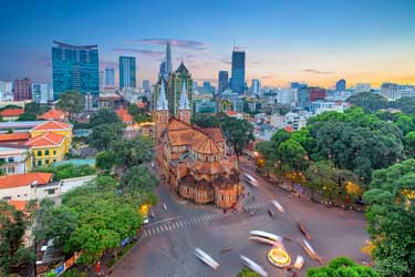 Notre Dame Cathedral, Ho Chi Minh Vietnam Vacations