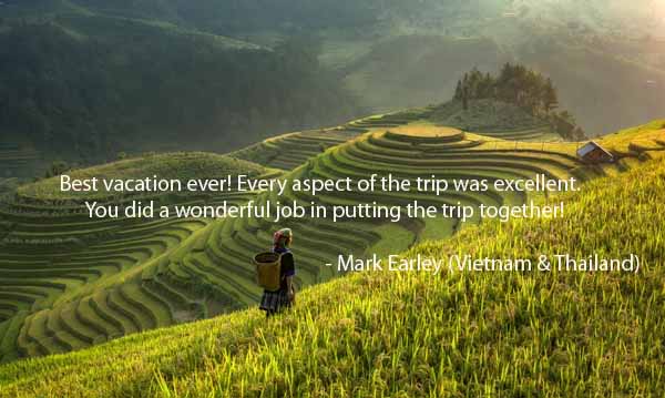 Traveler Testimonial, Luxury Vietnam and Thailand Trip 2023