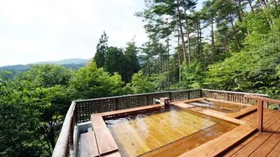 Ryokan Fuki No Mori - a traditional Japanese Inn with nature onsen set in the mountains of Tsumago and Nagome