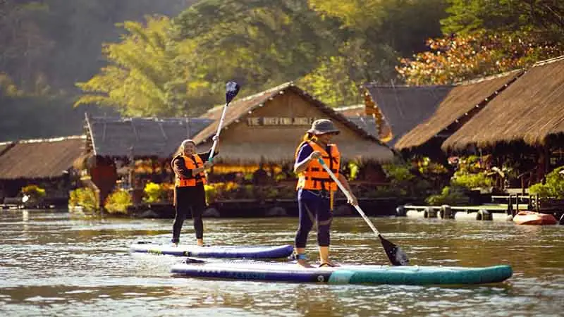 Kanchanaburi - Float House River Kwai_1