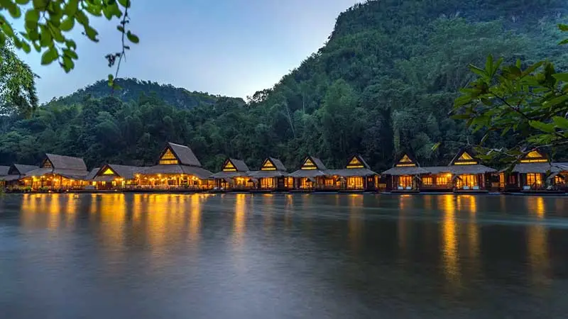 Kanchanaburi - Float House River Kwai_13