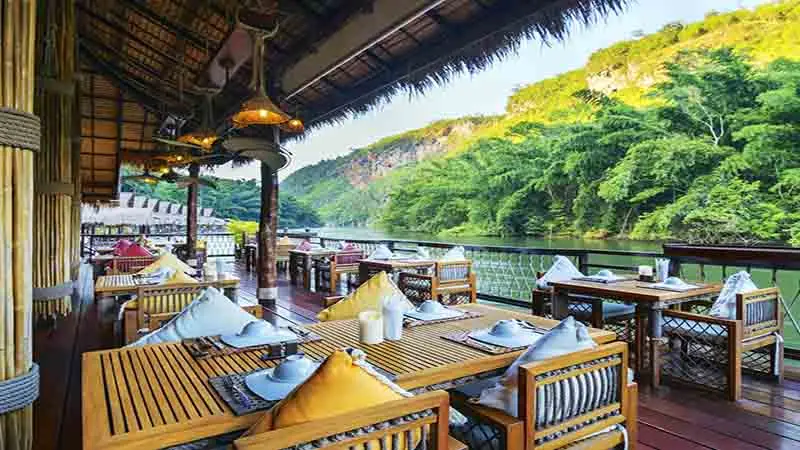 Kanchanaburi - Float House River Kwai_8