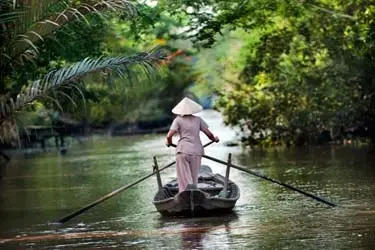Can Tho, Lower Mekong Delta famed for its Cai Rang Floating Market