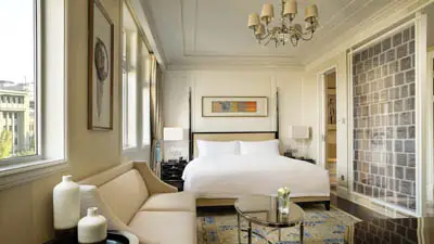 Deluxe room at Sofitel Legend Xian, one of XIan's finest and most historic luxury hotels