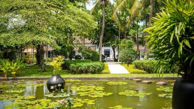 Heritage luxury accommodation at Sofitel Luang Prabang set within lush gardens and former colonial residence